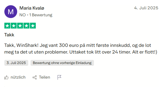 WinShark Casino Interface 4